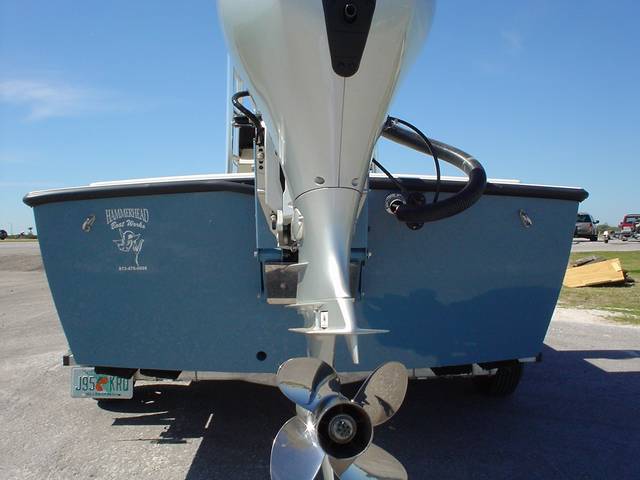 1969 222 flatback restored hammerhead boat works